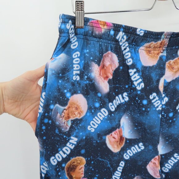 Stay Golden Girls Mens Large 36-38 Outer Space Galaxy Pajama Pants PJs NEW - Picture 3 of 12